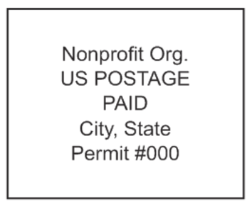 Non-profit Org Mail Stamp PSI-4141 - Click Image to Close